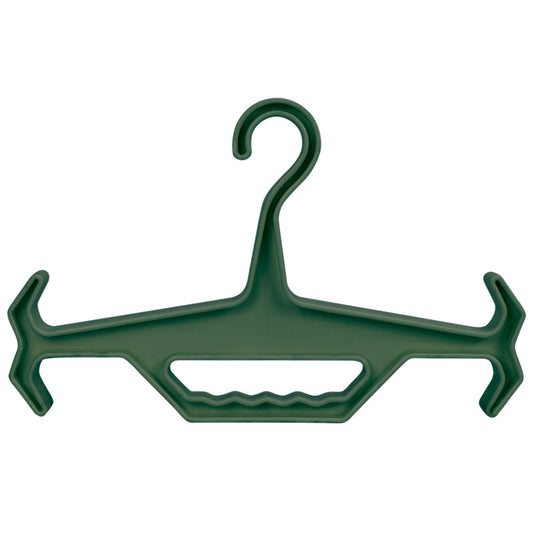 Durable ABS Vest Hanger Display With Integrated End Hook For Tactical Gear