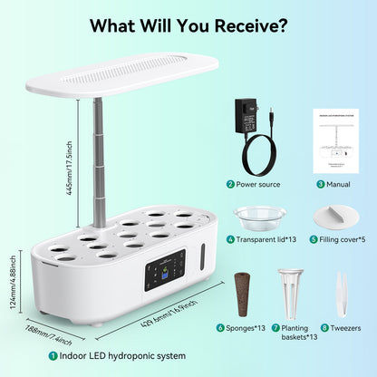 Smart Hydroponic Herb Garden
