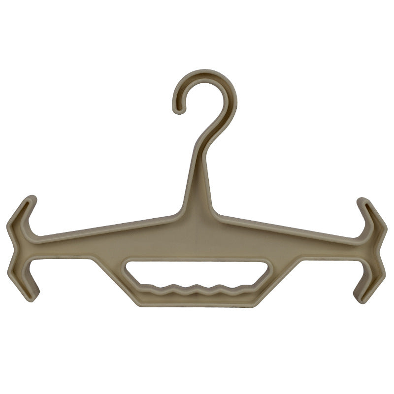 Durable ABS Vest Hanger Display With Integrated End Hook For Tactical Gear