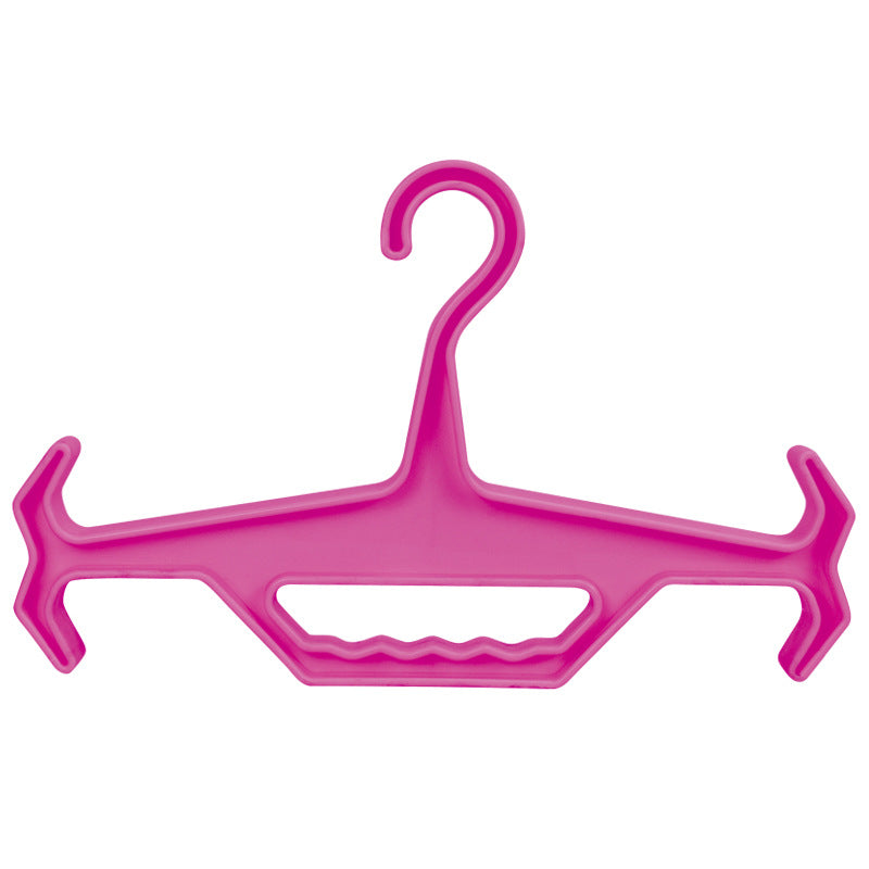 Durable ABS Vest Hanger Display With Integrated End Hook For Tactical Gear