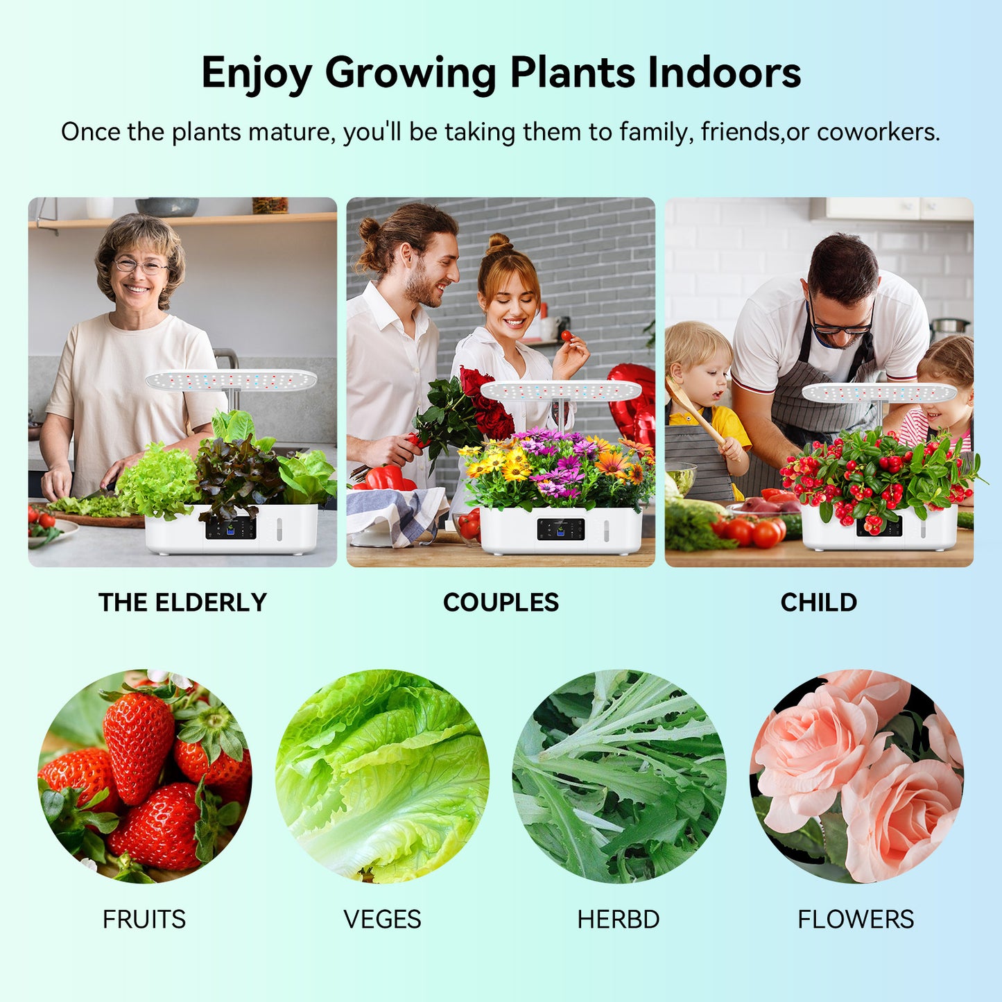 Smart Hydroponic Herb Garden