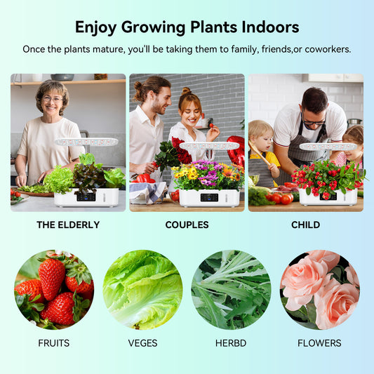 Smart Hydroponic Herb Garden