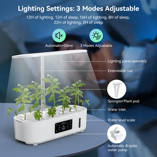Smart Hydroponic Herb Garden