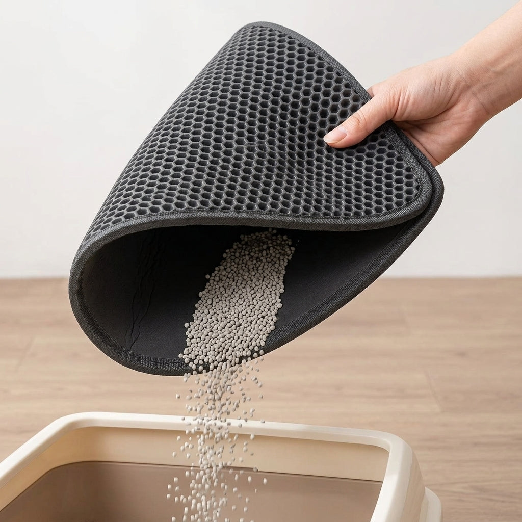 Foldable Cat Litter Mat