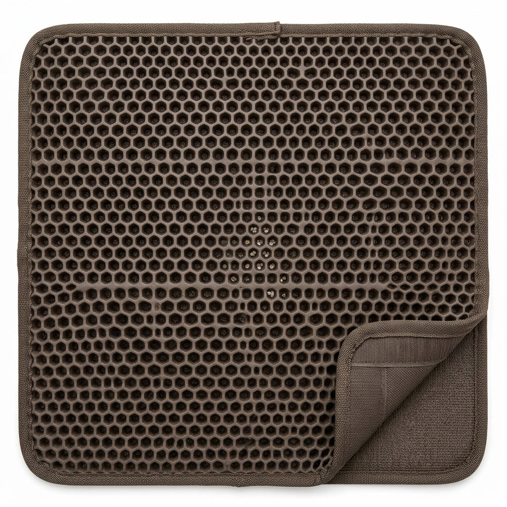 Black Cat Litter Mat