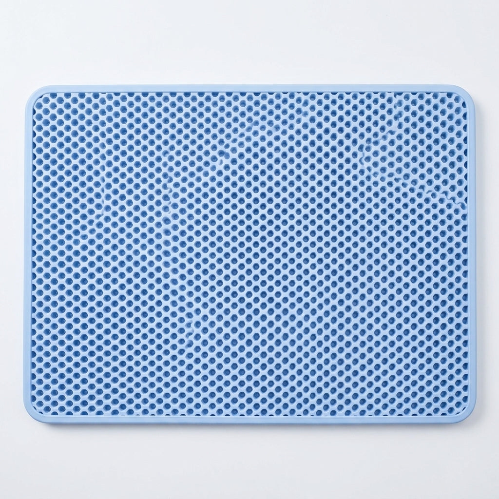 Gray Cat Litter Mat